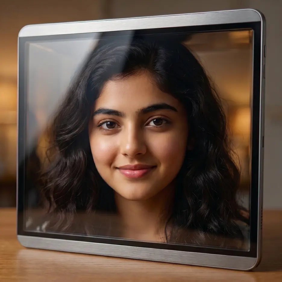 Holopad Series-7 transparent display